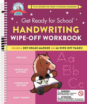 Get Ready for School Handwriting Wipe-Off Workbook