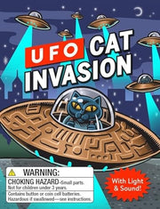 UFO Cat Invasion With Light and Sound!
