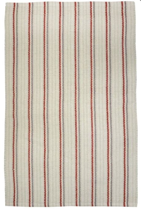 Stripe Rag Rug Cotton Sedona 2' x 3' by Homeportonline