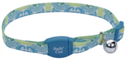 Coastal Magnet Cat Collar 8-12 Peacock by Pet Food Warehouse