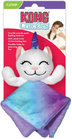 Kong CRCL46 Crackles Caticorn Cat Toy by Pet Food Warehouse