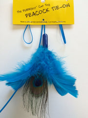 Vee Enterprises Peacock Tie-On Replacement Cat Toy by Pet Food Warehouse