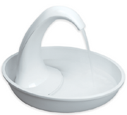 Pioneer White Swan Drinking Fountain by Pet Food Warehouse