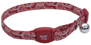 Coastal Magnet Cat Collar 8-12 Swirls by Pet Food Warehouse