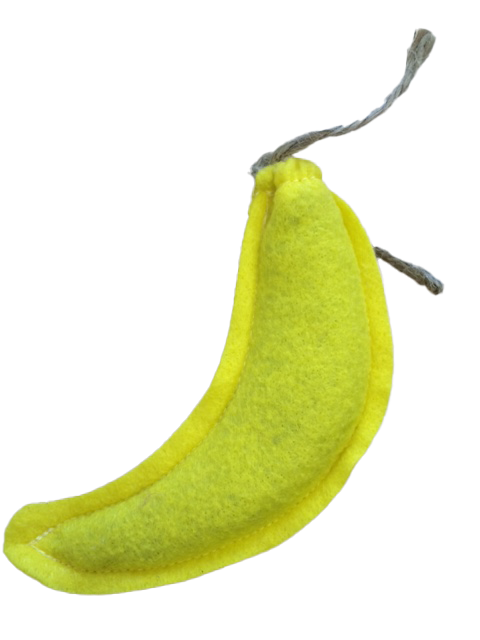 Doggie Styles Catnip Chiquita Banana Cat Toy by Pet Food Warehouse