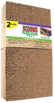Kong CS9 2pk Refill Incline & Double Scratcher by Pet Food Warehouse