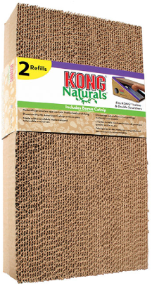 Kong CS9 2pk Refill Incline & Double Scratcher by Pet Food Warehouse
