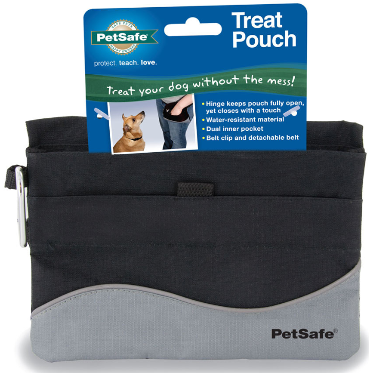Petsafe Black Treat Pouch Sport by Pet Food Warehouse