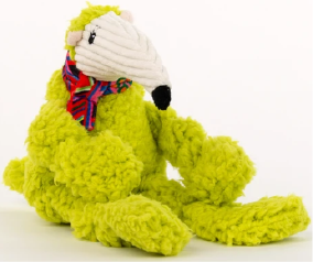 HuggleHound Wild Things Knottie Anteater Small Dog Toy by Pet Food Warehouse