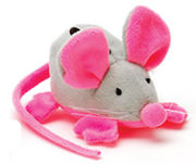 Ethical Pet Rattle Clatter Mouse w/ Catnip Cat Toy by Pet Food Warehouse