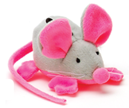 Ethical Pet Rattle Clatter Mouse w/ Catnip Cat Toy by Pet Food Warehouse