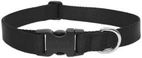 Lupine Collar Black 1" 16-28 by Pet Food Warehouse