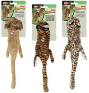 Ethical Pet 14" Mini Skinneeez Jungle Cat Dog Toy by Pet Food Warehouse