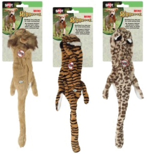 Ethical Pet 14" Mini Skinneeez Jungle Cat Dog Toy by Pet Food Warehouse