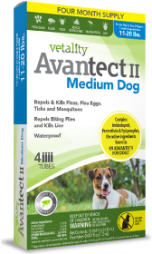 Vetality Avantect II Medium Dog 11-20 lbs 4 Pack by Pet Food Warehouse
