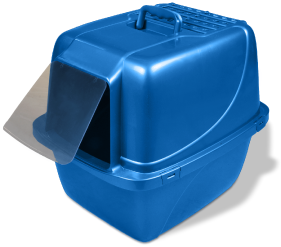 Vanness Enclosed Cat Litter Pan Giant by Pet Food Warehouse