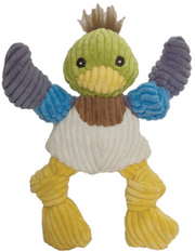 HuggleHound Knottie Duck Dog Toy by Pet Food Warehouse