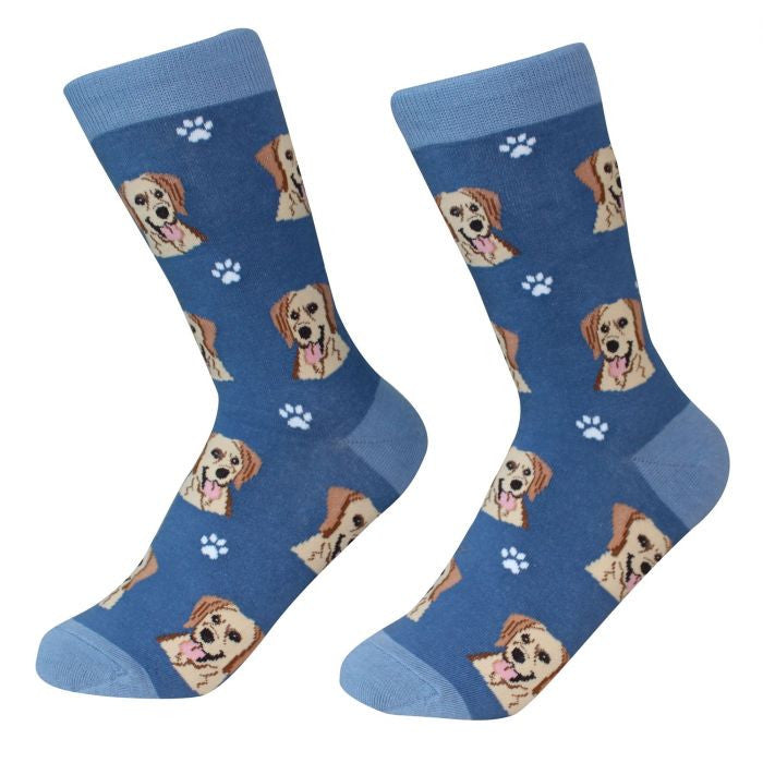 Socks Labrador Yellow by Pet Food Warehouse