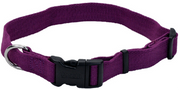 Coastal New Earth Soy Collar Eggplant 3/8 6-8 by Pet Food Warehouse