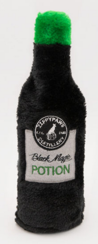 Zippy Paws Halloween Happy Hour Crusherz Black Magic Potion by Pet Food Warehouse
