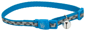 Coastal Lazer Brite Safety Cat Collar 3/8 8-12 Blue Lagoon by Pet Food Warehouse