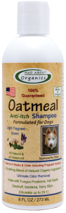 Mad About Organics Oatmeal Dog Shampoo 8oz by Pet Food Warehouse