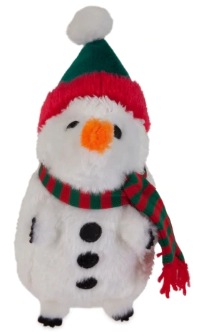 Aspen Pet Snowman Heggie Holiday Dog Toy by Pet Food Warehouse