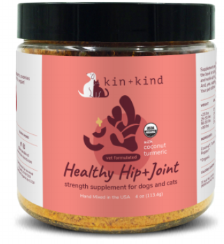 Kin+Kind Hip & Joint Supplement 8oz by Pet Food Warehouse