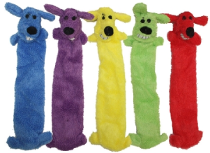 Multipet Unstuffed Loofa Dog Toy 12" by Pet Food Warehouse