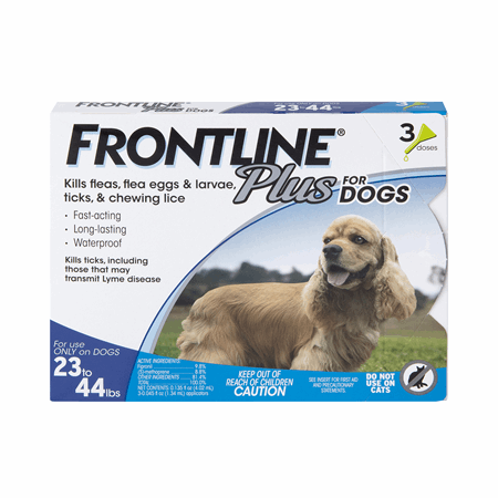 Frontline Plus Dog 23-44 by Pet Food Warehouse