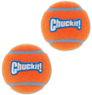 ChuckIt 2 Pack Large Tennis Balls Dog Toy by Pet Food Warehouse