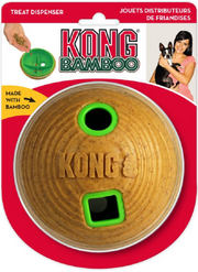 Kong PTB21 Bamboo Feeder Ball Medium Dog Toy by Pet Food Warehouse