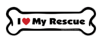 Imagine This 2 pack Decal Rescue Pets by Pet Food Warehouse