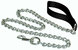 Hamilton Chain Lead Medium 4' by Pet Food Warehouse