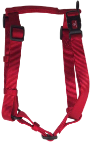 Hamilton Dog Harness Red 3/8" 10-16" by Pet Food Warehouse