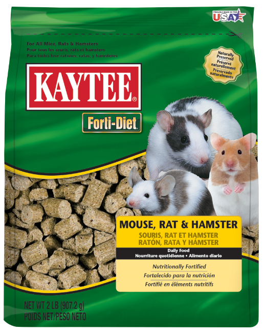 Kaytee Foods Rat & Mouse Cubes 2lb by Pet Food Warehouse