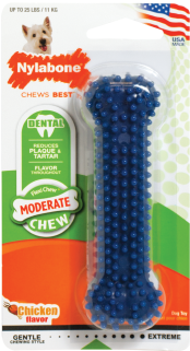 Nylabone NX934P Reg Flex Dental Chew Bone Dog Toy by Pet Food Warehouse