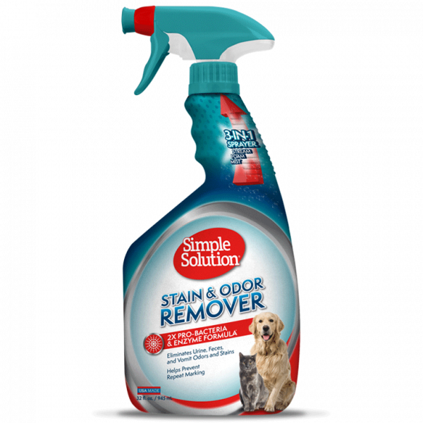 Bramton Simple Solution Original Stain & Odor Remover Spray 32oz by Pet Food Warehouse