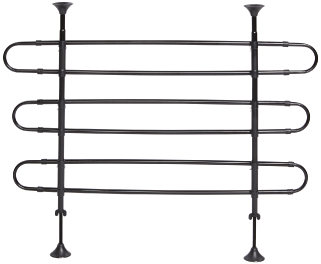 Midwest 6 Bar Tubular Vehicle Barrier by Pet Food Warehouse