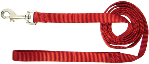 Hamilton Dog Lead Red 5/8" 6' by Pet Food Warehouse
