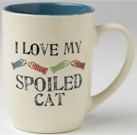 Petrageous 24oz. Spoiled Cat Mug by Pet Food Warehouse