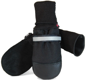 Muttluks Dog Boots Black Medium by Pet Food Warehouse