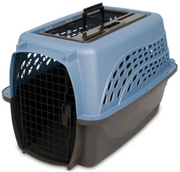 Doskocil 24" Two Door Blue & Coffee Kennel by Pet Food Warehouse