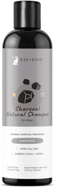 Kin+Kind Charcoal Shampoo Patchouli by Pet Food Warehouse