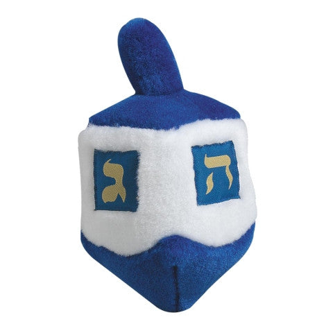 Multipet Dreidel Hanukkah Dog Toy Holiday Dog Toy 6.5" by Pet Food Warehouse