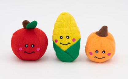 Zippy Paws Fall Harvest 3 Pack by Pet Food Warehouse
