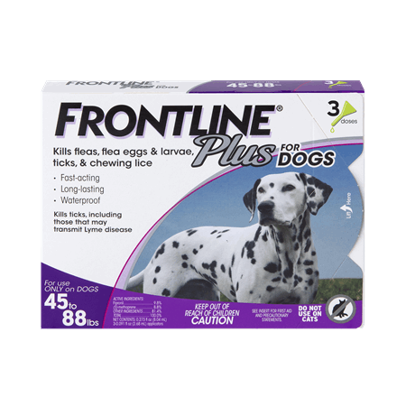Frontline Plus Dog 45-88 by Pet Food Warehouse