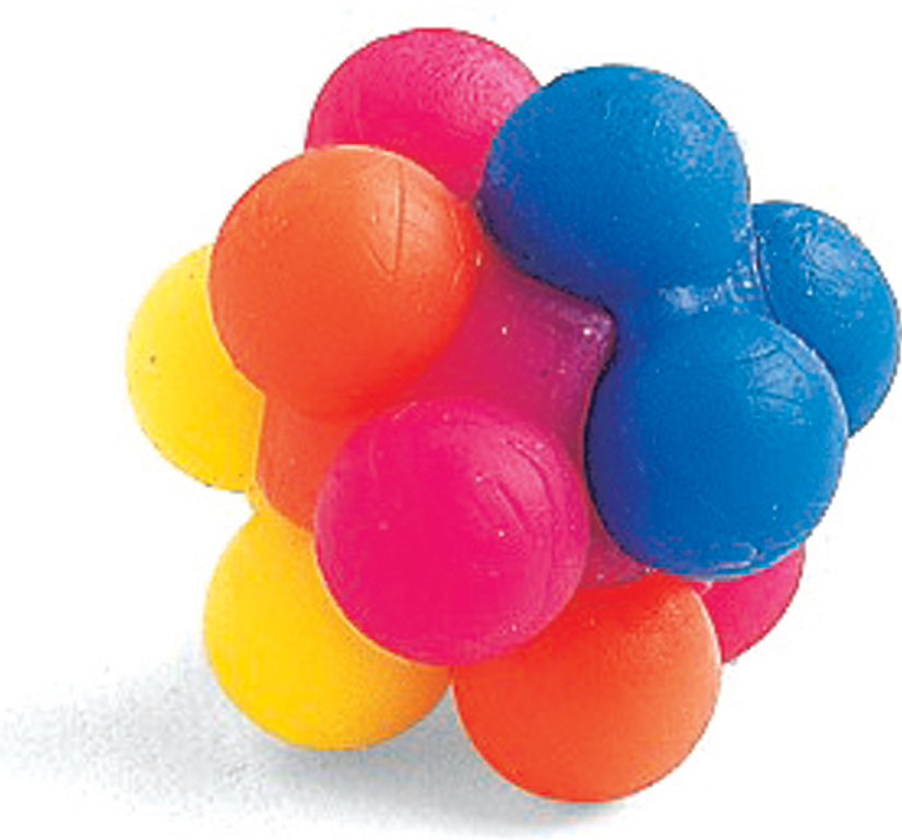 Ethical Pet 2 Pack Atomic Bouncing Ball Cat Toy by Pet Food Warehouse