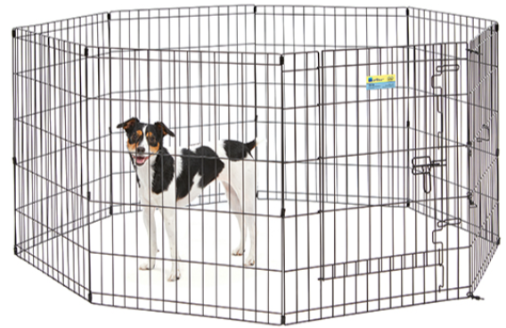 Midwest Contour Exercise Pen with Door 30" by Pet Food Warehouse