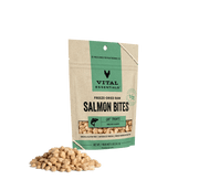 Vital Essentials Freeze-Dried Bites Cat Treat Salmon Bites 1.1oz by Pet Food Warehouse